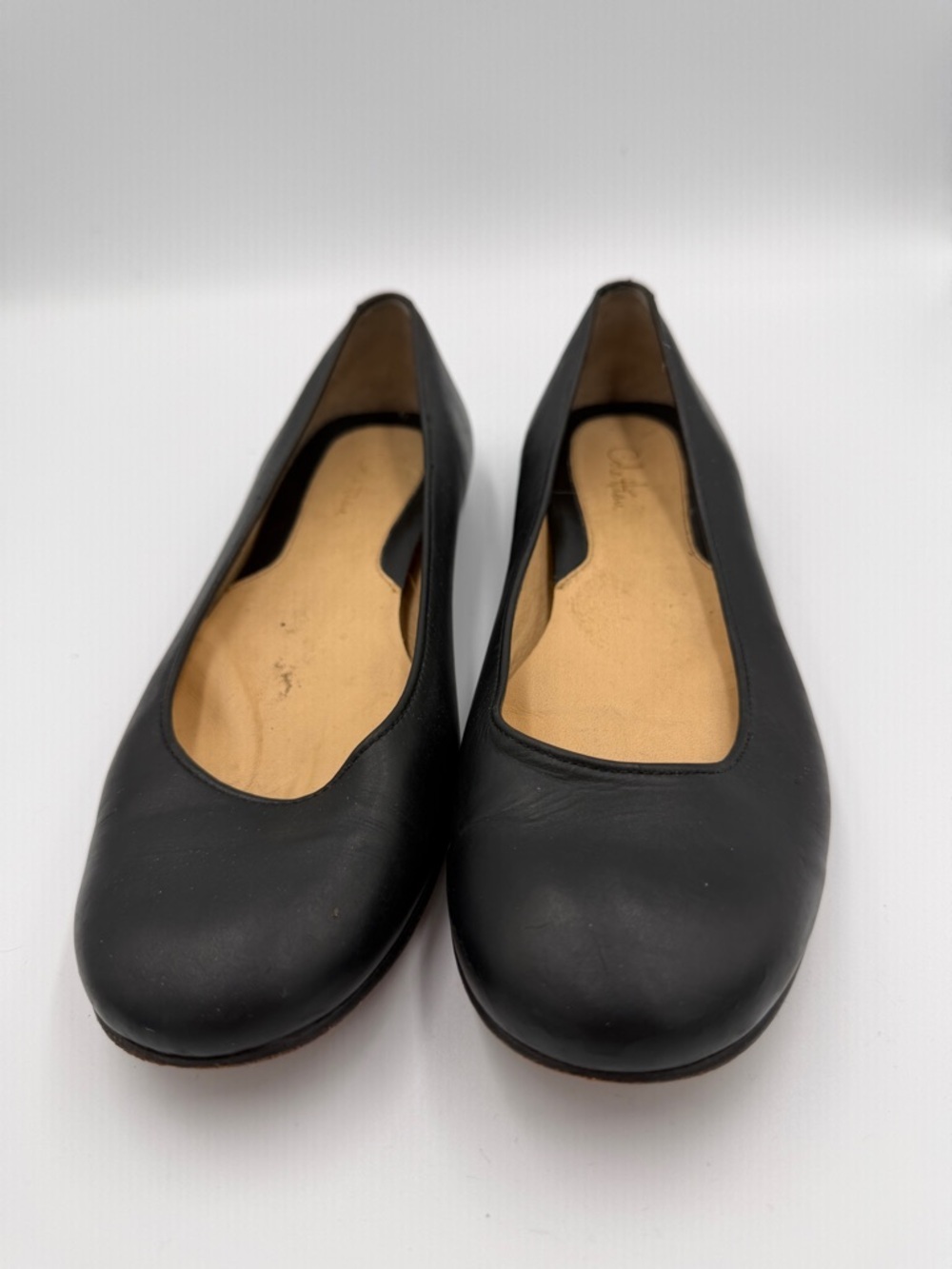 Cole Haan Women’s 8.5 Size Black Leather Women's Ballet Formal Flats Shoes - Picture 2 of 9